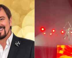 Відомий співак насмішив публіку трюком на концерті: "Як той папуга" (відео)