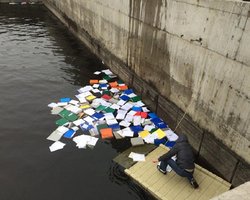 Возле Межигорья нашли множество выброшенных документов