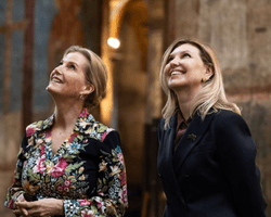 Олена Зеленська розповіла про зустріч з герцогинею Софі Вессекською (фото, відео)