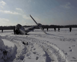 МАК завершил работы на месте крушения самолета под Тюменью