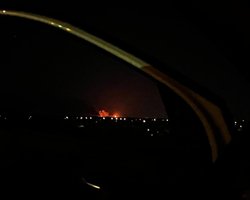 Стався витік нафтопродуктів на НПЗ "Лукойл": російський Волгоград атакували безпілотники, здійнялися пожежі (відео)