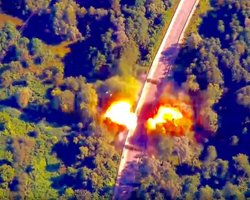 Підкрався FPV на оптоволокні: дрон ЗСУ підірвав міст у Брянській області, — Флеш (відео)