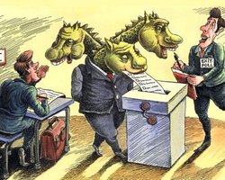 Выборы в Донецкой области: победа при пустых трибунах