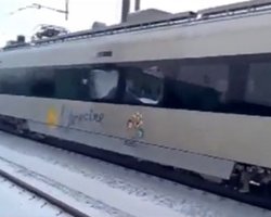 Железнодорожники сообщили, что случилось с поездом, ставшим героем популярного в сети видео 