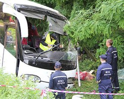 Водителя разбившегося под Черниговом автобуса с паломниками арестовали