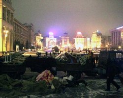 В ЕС надеются, что палаточный городок на Майдане снесли законно 