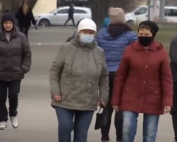 В центре Сум жителям запретили ходить без масок