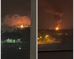 Российскую Пензу атаковали дроны: пылает местное предприятие, есть попадания в ТЭЦ (видео)