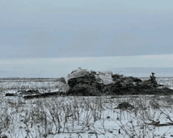 У морг Бєлгорода після катастрофи літака Іл-76 доставили тільки п'ять тіл, – ГУР