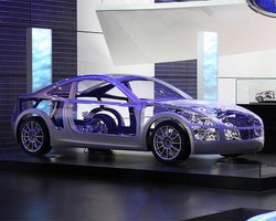 Subaru представила на моторшоу в Женеве прозрачный концепт-кар