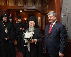 Появился текст соглашения между Порошенко и патриархом Варфоломеем