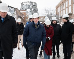 Сенаторы США выступили во время метели в Одессе: пообещали новые санкции против РФ