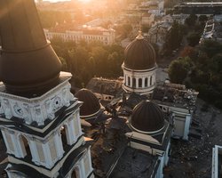 Варварство не победит: Италия готова помочь восстановить Спасо-Преображенский собор в Одессе