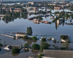 Подрыв Каховской ГЭС: ООН и Украина договорились об эвакуации с оккупированных территорий, — МИД