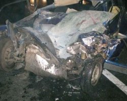 В Харьковской области ВАЗ врезался в автобус с пассажирами