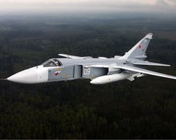 Сбитый на Турцией военный самолет оказался российским Су-24