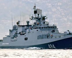 Российский фрегат движется в направлении Азовского моря, - СМИ