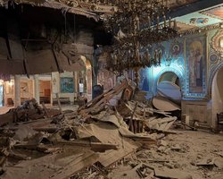 ВС РФ ударом баллистики изуродовали собор УПЦ (МП) в Запорожье (фото)