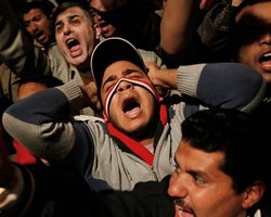 Египтяне собираются в центре Каира на акцию "Реабилитация"