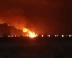 Взрывы в Донецке: город частично обесточен из-за ударов по подстанции, — соцсети (видео)