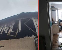 "Родина встигла спуститися в погріб": будинок художника Поліщука постраждав від удару ЗС РФ