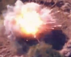 Получился роскошный салют: HIMARS испепелил российский "Солнцепек" вместе с экипажем (видео)