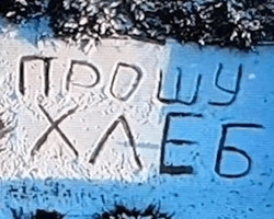 "Прошу хліба": пілот ЗСУ незвичним способом допоміг літній жінці з Костянтинівки (відео)