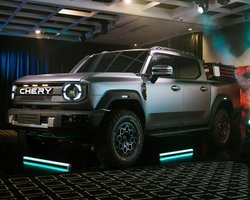 Недорогой пикап Chery оказался клоном Ford Bronco с необычной силовой установкой (фото)