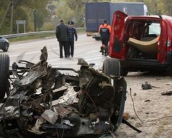 Возле Житомира столкнулись пять авто: есть погибшие