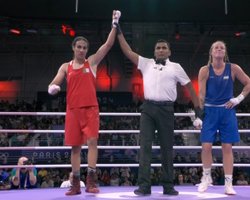 Скандальная боксерка с мужскими хромосомами принесла Алжиру первую за 24 года олимпийскую медаль (видео)