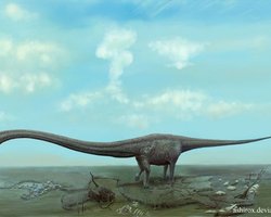 В США сконструировали модель одного из крупнейших динозавров