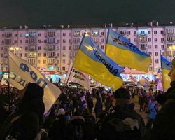 Протестующие ФОПы заблокировали Дворец "Украина", где выступает "Вечерний квартал"