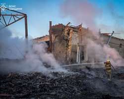 ЗС РФ вдарили по заводу в Одеській області, де виробляють коньяк Aznauri (фото, відео)