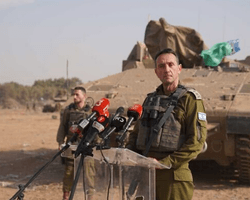 Израиль откладывает наземную операцию в Газе из-за "стратегических соображений", — ЦАХАЛ