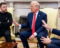 "Спасибо, Америка": первая реакция Зеленского после скандала в Белом доме (скриншот)