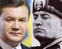 Оппозиционеры послали Януковичу книги о Нероне и Муссолини