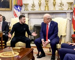 Пока Зеленский в США: в Белом доме не исключают проведения совместной пресс-конференции с Трампом