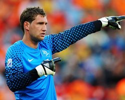 ЧМ-2010: голландский вратарь травмировался перед финалом