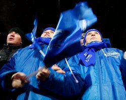 В Хмельницком столкнулись предприниматели и сторонники Януковича