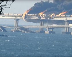 "Росіяни далекі від істини": СБУ про розслідування вибуху на Кримському мосту