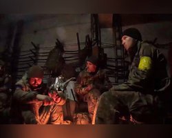 "Сыпется потолок": бойцы 3 ОШБр показали обстановку в подвале Авдеевского коксохима (видео)