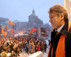 Ющенко: нынешние выборы по накалу страстей равны выборам в 2004 году