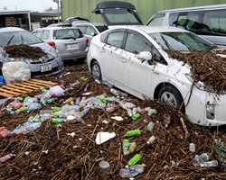 На Японию обрушился мощный ураган: есть жертвы