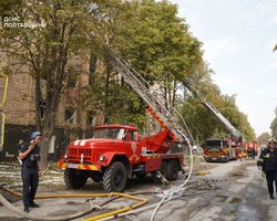 Обстрел Полтавы: местные говорят о дронах РФ над городом, в СБУ опровергают слухи