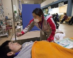 В Японии число жертв землетрясения превысило 15 тыс. человек