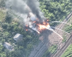 Спецназовцы батальона "Дике поле" уничтожили склад боекомплекта РФ (видео, карта)