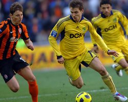 Чемпионат Украины по футболу: Шахтер победил Металлист