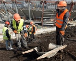 НСК Олимпийский могут не успеть завершить ко Дню независимости