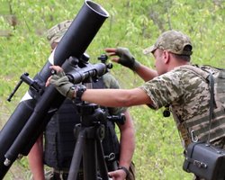 Украинские пограничники устроили "минометное шоу" оккупантам 82-мм калибрами (видео)