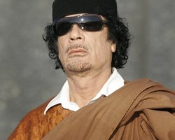 Каддафи выступил по телевидению с обращением к согражданам